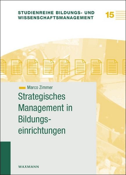 Produktbild: Strategisches Management in Bildungseinrichtungen