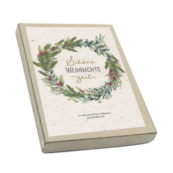Produktbild: Kartenbox Weihnachten - Sch&ouml;ne Weihnachtszeit
