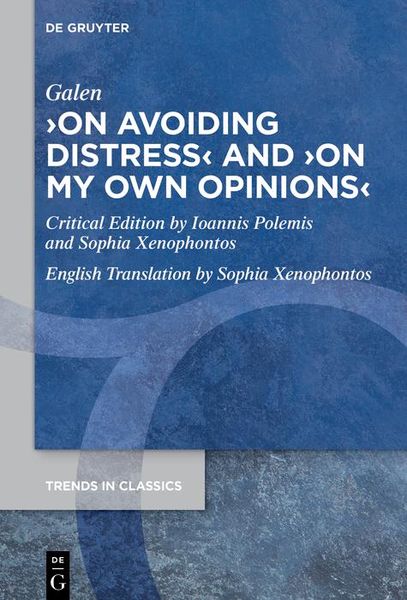 Produktbild: >On Avoiding Distress< and >On My Own Opinions<