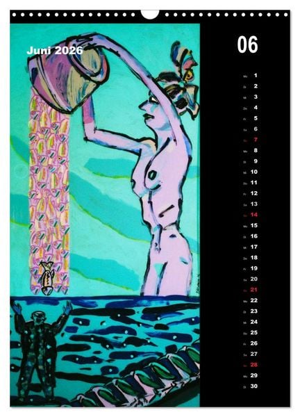 Produktbild: Wolf-Dieter Pfennig Kalender (Wandkalender 2026 DIN A3 hoch), CALVENDO Monatskalender
