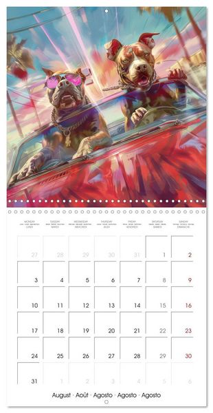 Produktbild: Great Gangster Dogs (Wall Calendar 2026 12 &times; 12 Inch) CALVENDO 12 Month Wall Calendar