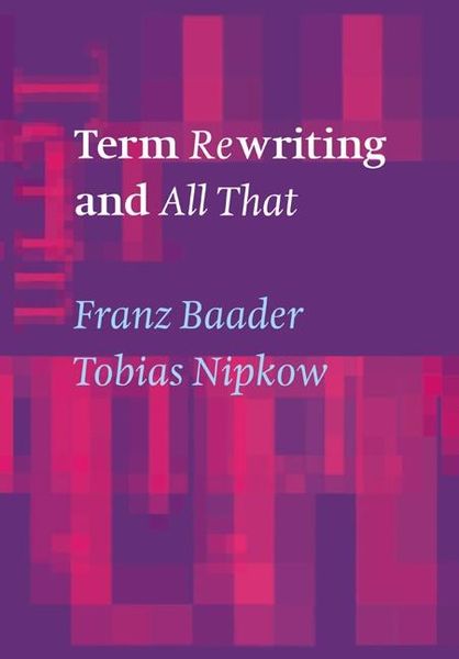 Produktbild: Term Rewriting and All That