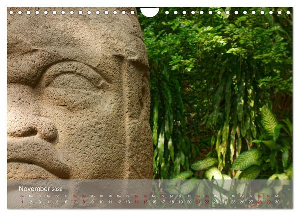 Produktbild: Bekanntes und Unbekanntes MEXIKO (Wandkalender 2026 DIN A4 quer), CALVENDO Monatskalender