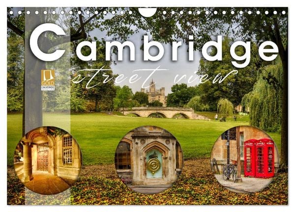 Produktbild: Cambridge street view (Wandkalender 2026 DIN A4 quer), CALVENDO Monatskalender