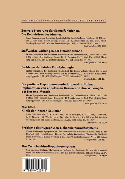 Produktbild: Hormone und Psyche die Endokrinologie des Alternden Menschen