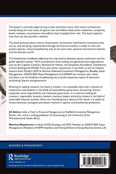Produktbild: Extinction Governance, Finance and Accounting