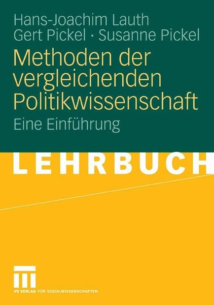 Produktbild: Methoden der vergleichenden Politikwissenschaft