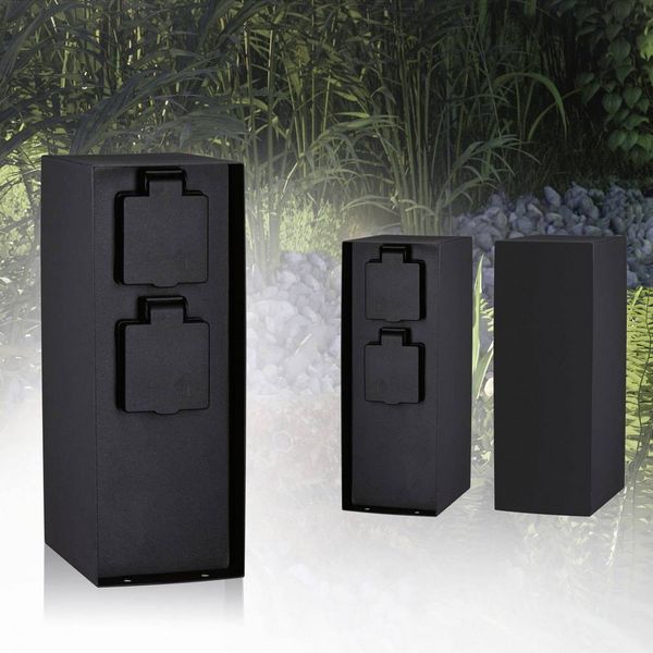 Produktbild: Paulmann 94657 Gartensteckdose Anthrazit