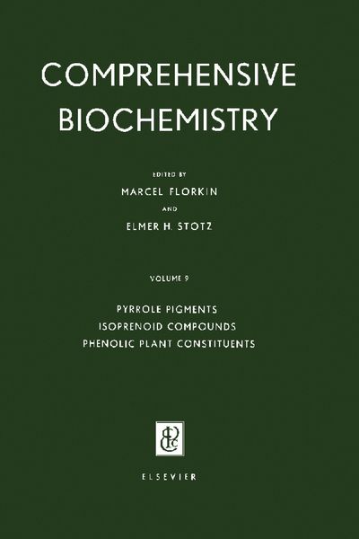 Produktbild: Pyrrole Pigments, Isoprenoid Compounds and Phenolic Plant Constituents