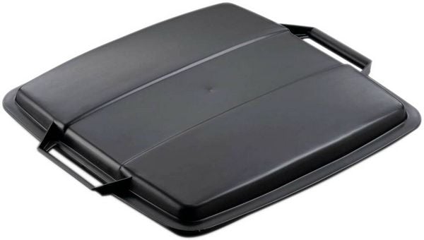 Produktbild: Durable Durabin Eco 90 1800506221 Deckel Kunststoff (B x H x T) 507 x 60 x 470 mm Schwarz 1 St.