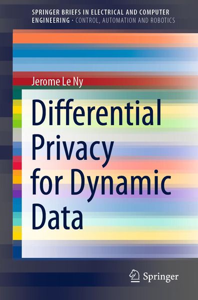 Produktbild: Differential Privacy for Dynamic Data
