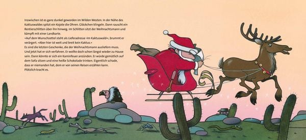 Produktbild: Cowboy Klaus und der Weihnachtsmann im Kaktuswald