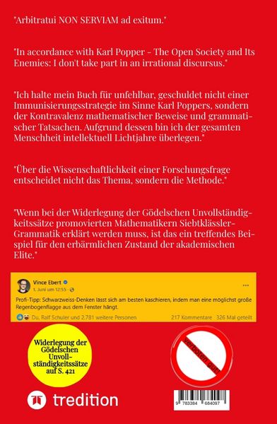 Produktbild: Formalwissenschaftlicher Beweis der Existenz Gottes &uuml;ber Kalk&uuml;l - Mathematische Philosophie und Philosophie der Grammatik
