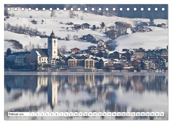 Produktbild: Kajaktour am Wolfgangsee (Tischkalender 2026 DIN A5 quer), CALVENDO Monatskalender