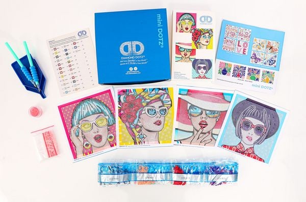 Produktbild: Diamond Painting Mini Moderne Frauen