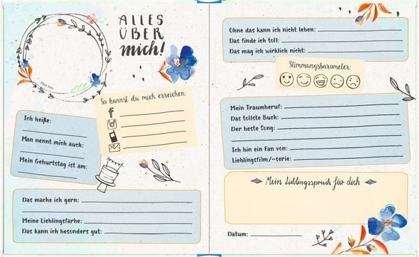 Produktbild: Freundebuch: Handlettering - Best friends