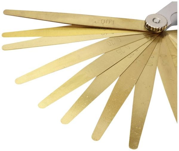 Produktbild: Dasqua 1620-0100 F&uuml;hlerlehre aus Messing f&uuml;r Z&uuml;ndkerzen