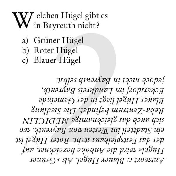 Produktbild: Bayreuth-Quiz