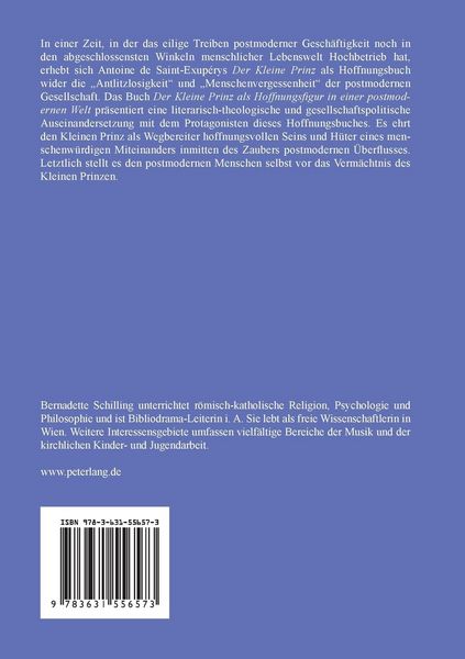 Produktbild: Der Kleine Prinz als Hoffnungsfigur in einer postmodernen Welt