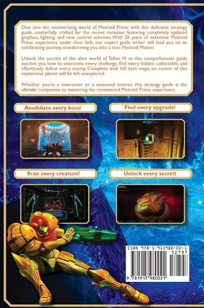 Produktbild: Metroid Prime Remastered Strategy Guide Book (Full Color Premium Hardback Edition)