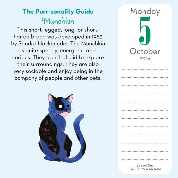 Produktbild: Cat Trivia Page-A-Day(r) Calendar 2026