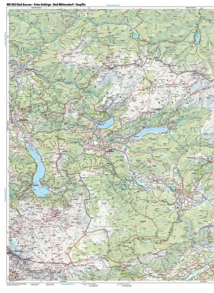Produktbild: freytag & berndt Wanderkarte WK 0082 Totes Gebirge, Bad Aussee - Bad Mitterndorf - Tauplitz - Warscheneck 1:50.000