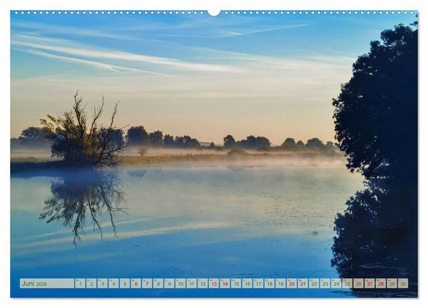 Produktbild: Morgengl&uuml;hen & Nebelschimmer (hochwertiger Premium Wandkalender 2026 DIN A2 quer), Kunstdruck in Hochglanz