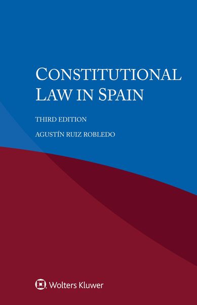 Produktbild: Constitutional Law in Spain