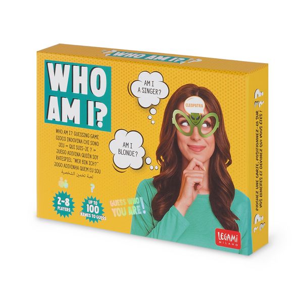 Produktbild: Legami "Wer bin ich?" Ratespiel - WHO AM I?