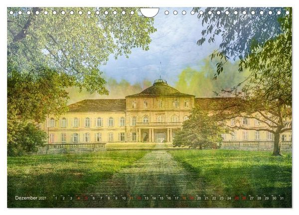 Produktbild: Experimentelle Fotografie - Schl&ouml;sser und Parks in Stuttgart (Wandkalender 2027 DIN A4 quer), CALVENDO Monatskalender
