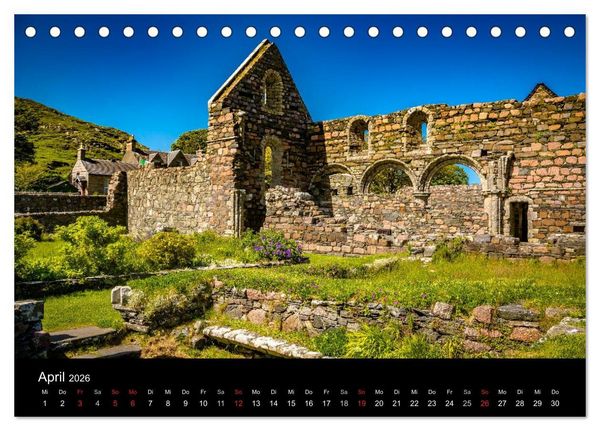Produktbild: Schottlands Inseln (Tischkalender 2026 DIN A5 quer), CALVENDO Monatskalender