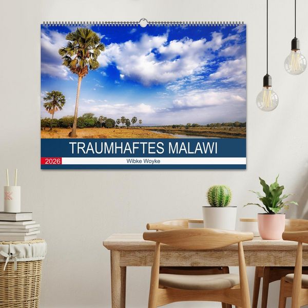 Produktbild: Traumhaftes Malawi (Wandkalender 2026 DIN A2 quer), CALVENDO Monatskalender