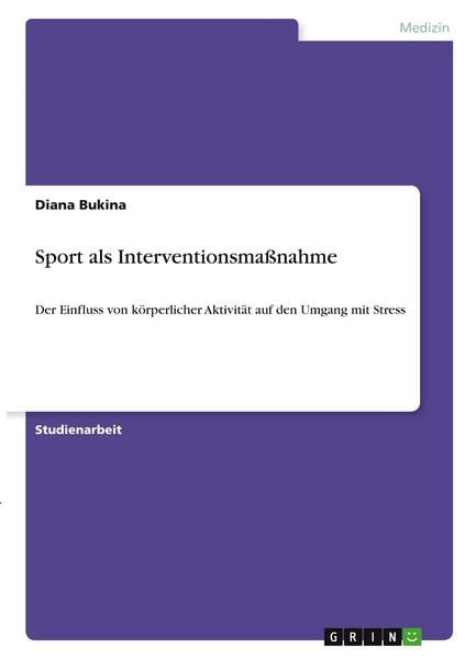 Produktbild: Sport als Interventionsma&szlig;nahme