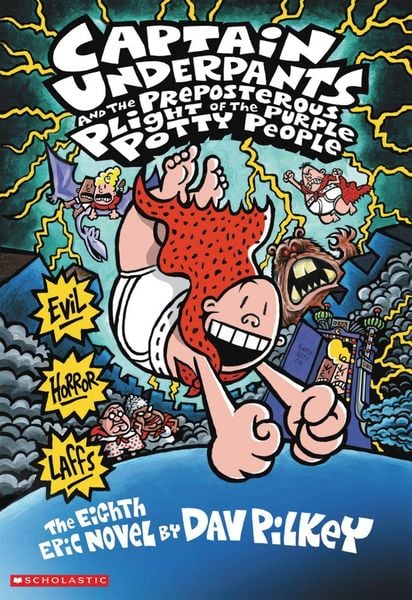 Produktbild: Captain Underpants and the Preposterous Plight of the Purple Potty People