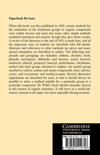 Produktbild: Estimation Organic Compounds