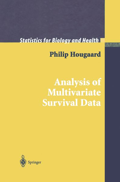 Produktbild: Analysis of Multivariate Survival Data