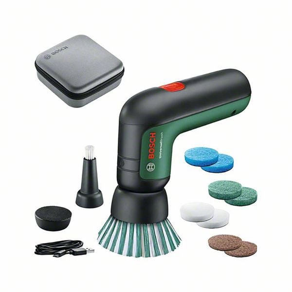 Produktbild: Bosch Home and Garden 06033E0002 UniversalBrush Set Akku-Multi-Reiniger