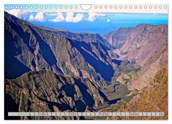 Produktbild: La R&eacute;union, Im Inneren des Vulkans (Wandkalender 2027 DIN A4 quer), CALVENDO Monatskalender