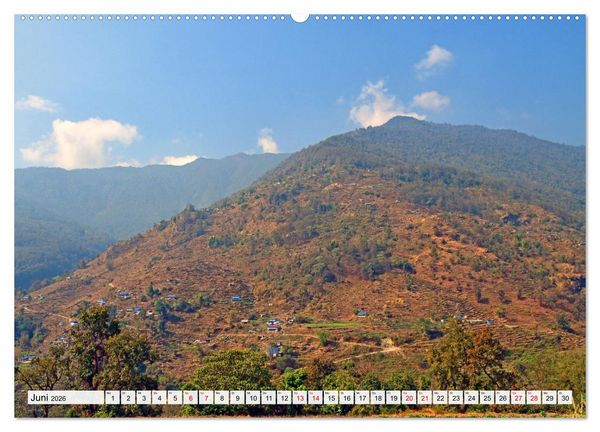 Produktbild: Der POON HILL TREK in NEPAL (Wandkalender 2026 DIN A2 quer), CALVENDO Monatskalender