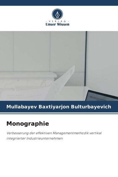 Produktbild: Monographie