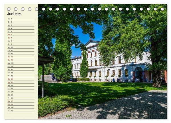 Produktbild: Weimar - Mit Plan durch das Jahr (Tischkalender 2026 DIN A5 quer), CALVENDO Monatskalender