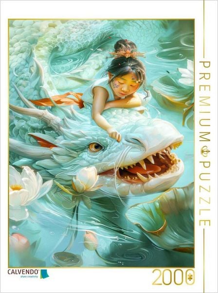 Produktbild: CALVENDO Puzzle Asiatisch inspirierte Animation | 2000 Teile Lege-Gr&ouml;&szlig;e 90x67cm Foto-Puzzle f&uuml;r gl&uuml;ckliche Stunden