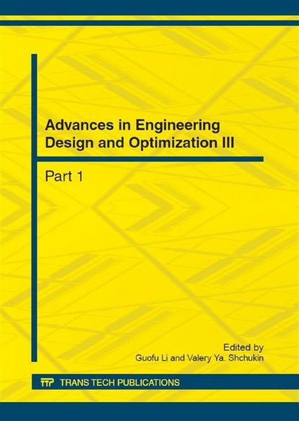 Produktbild: Advances in Engineering Design and Optimization III