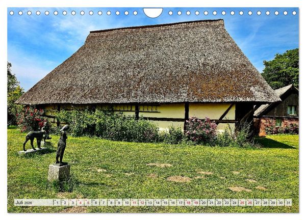 Produktbild: Fischland: zwischen Ostsee und Bodden (Wandkalender 2026 DIN A4 quer), CALVENDO Monatskalender