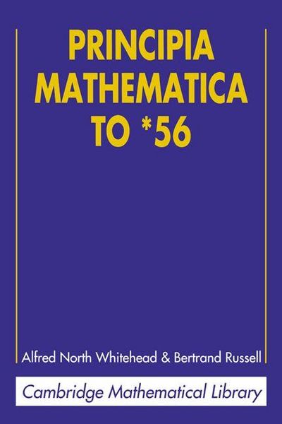 Produktbild: Principia Mathematica to *56