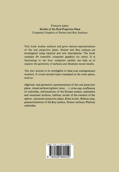 Produktbild: Models of the Real Projective Plane