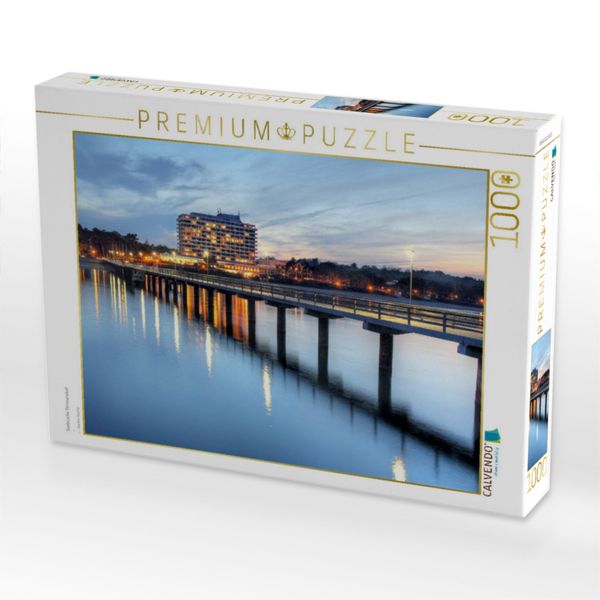 Produktbild: CALVENDO Puzzle Seebr&uuml;cke Timmendorf | 1000 Teile Lege-Gr&ouml;&szlig;e 64x48cm Foto-Puzzle f&uuml;r gl&uuml;ckliche Stunden