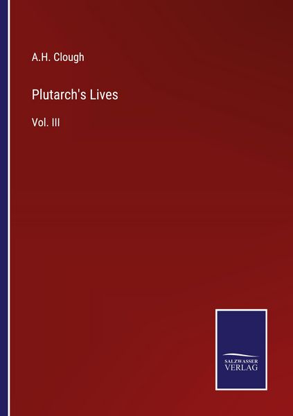 Produktbild: Plutarch's Lives