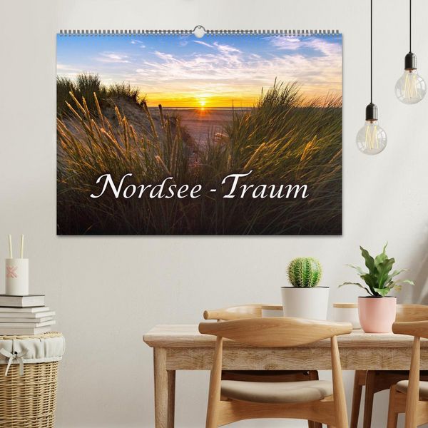 Produktbild: Nordsee - Traum (Wandkalender 2026 DIN A2 quer), CALVENDO Monatskalender