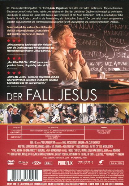 Produktbild: Der Fall Jesus - Er will das gr&ouml;&szlig;te R&auml;tsel aller Zeiten l&ouml;sen